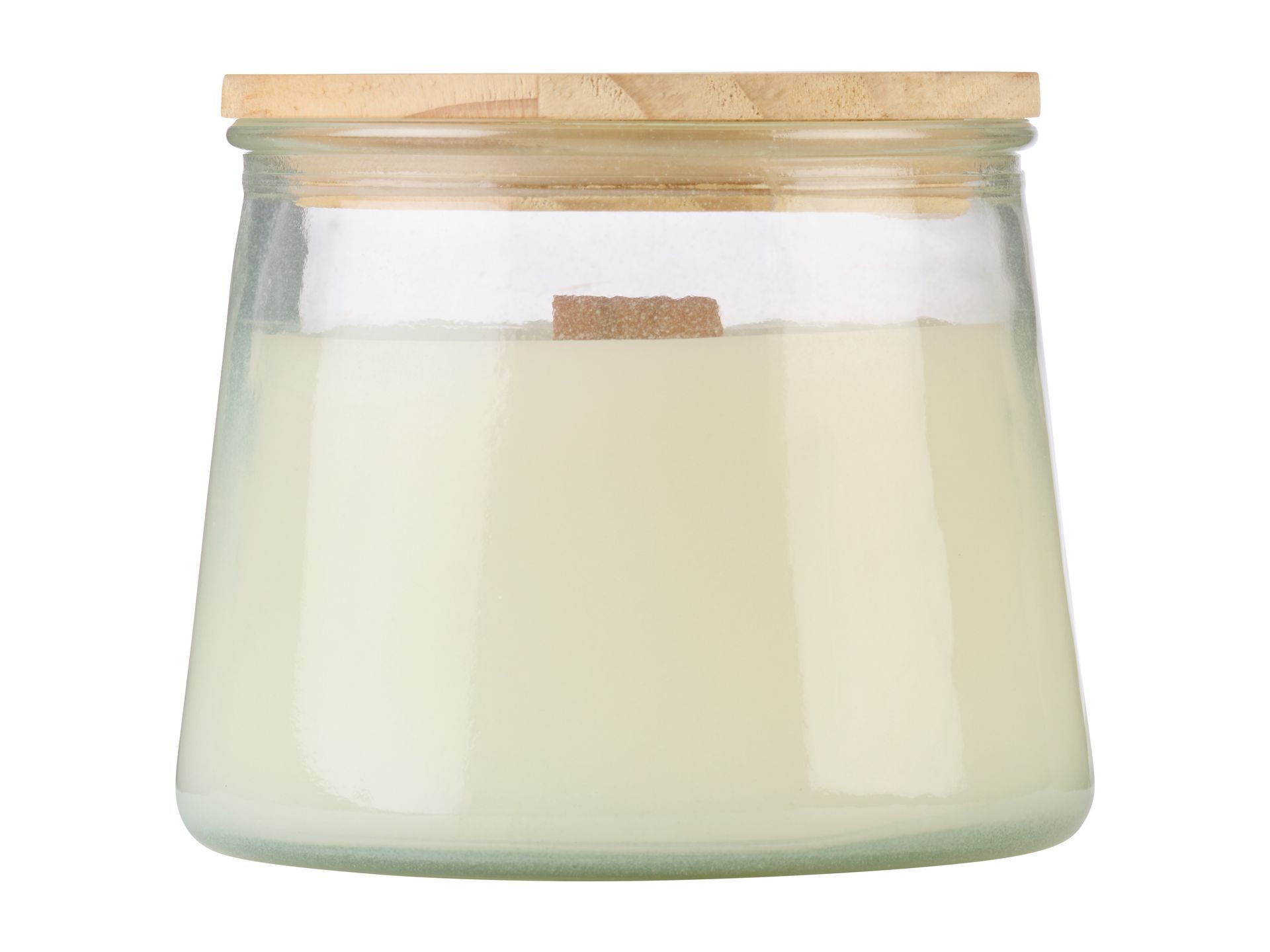 LIVARNO home Świeca zapachowa z drewnianym knotem (Vanilla Cream)