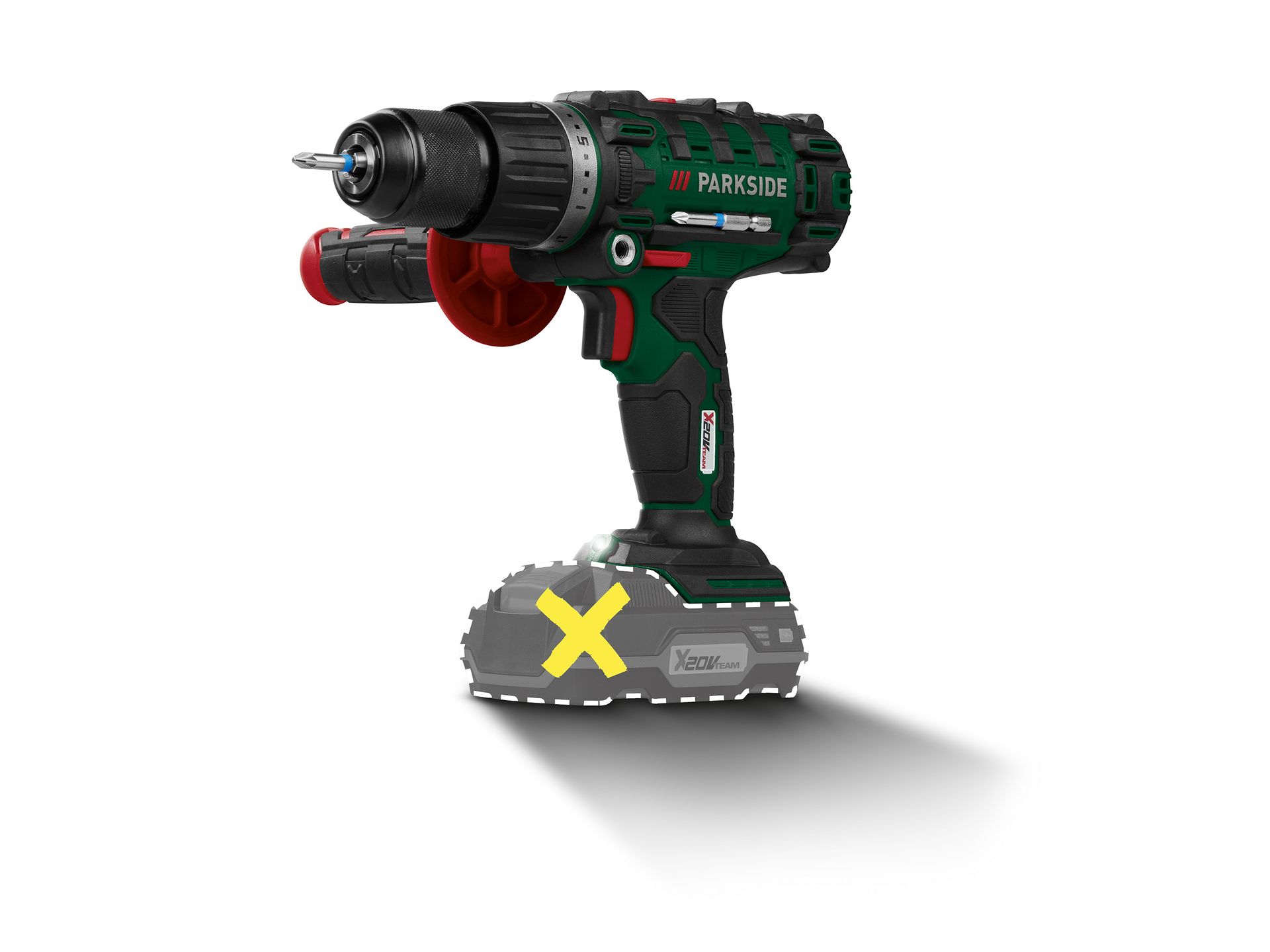 PARKSIDE® Akumulatorowa wiertarko-wkrętarka udarowa 3w1 20 V, PSBSA 20-Li D4 (bez akumulatora i ładowarki)