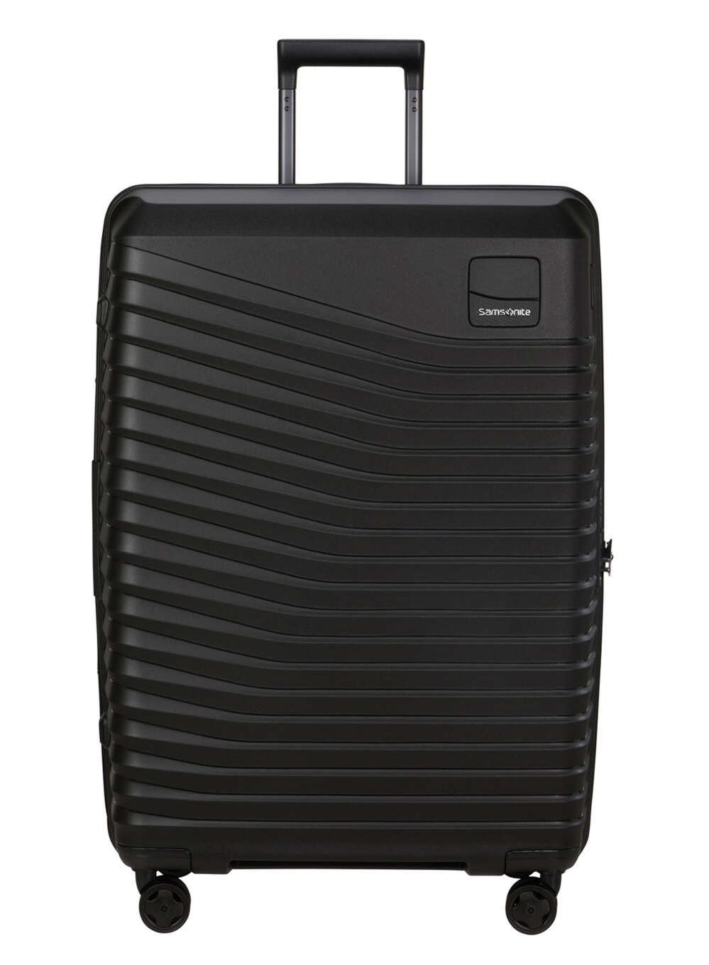 Samsonite Intuo Spinner L, walizka z możliwością rozszerzenia, 75 cm, 105/115 l, czarna, czarny (czarny), Spinner L (75 cm - 105/115 L), Walizki i wózki