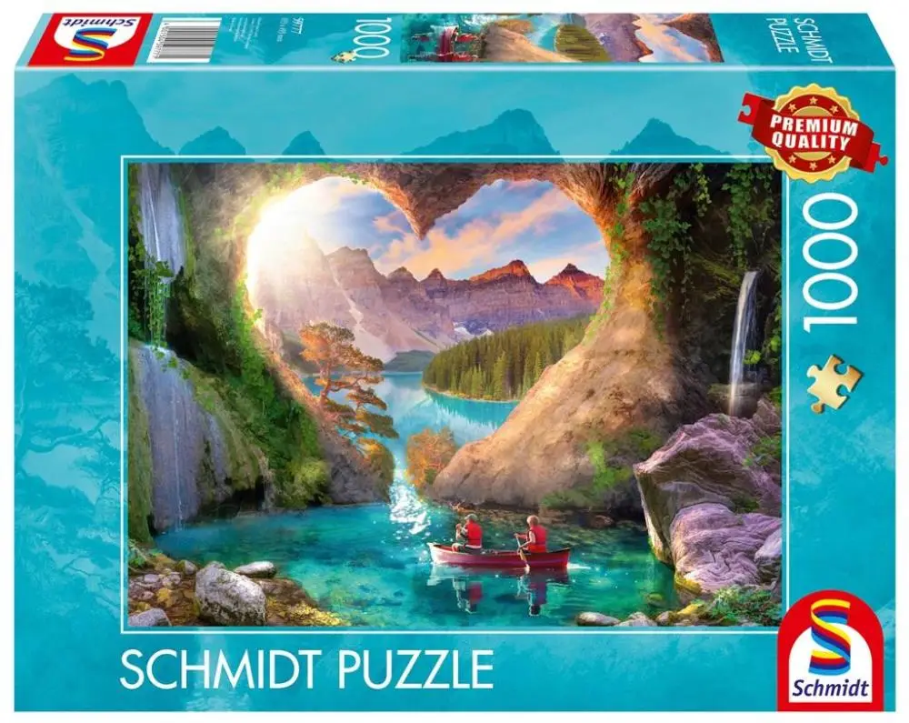 Puzzle PQ 1000 Kochamy góry G3 - Schmidt