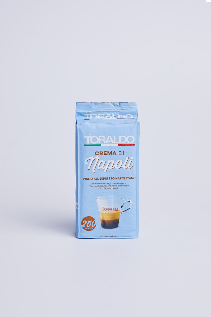 Kawa mielona TORALDO CREMA DI NAPOLI 250g