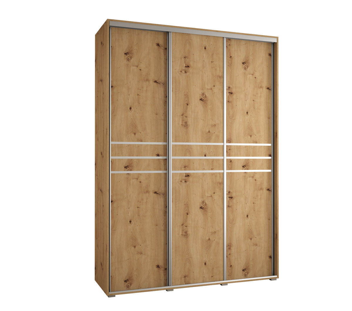 Szafa przesuwna wysoka Davos 10 170 gł. 60 artisan + artisan + srebrny