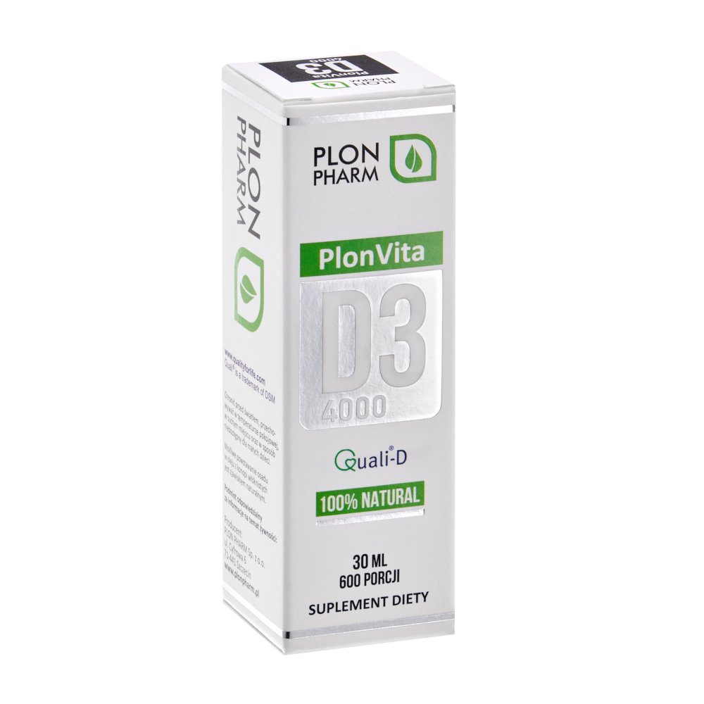 Witamina D3 4000 Quali-D 30ml PLON PHARM (600 porcji)