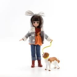 Lottie Lalka z pieskiem Bigjigs Toys