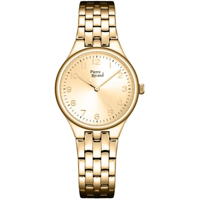 Zegarek Damski Pierre Ricaud P22087.1121Q złoty