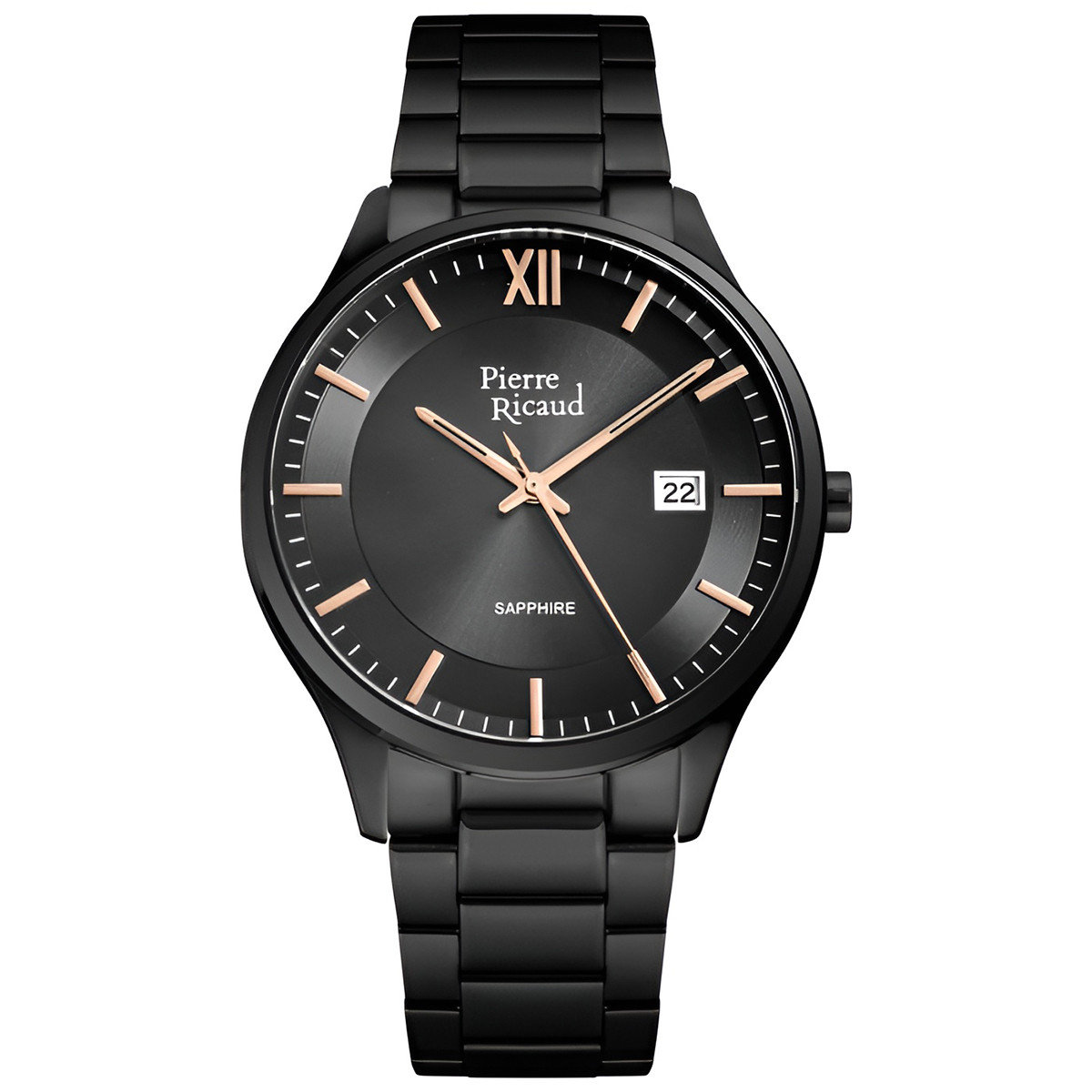 Zegarek Męski Pierre Ricaud P97262.B1R4Q czarny