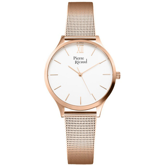 Zegarek Damski Pierre Ricaud P22033.91R3Q różowe złoto