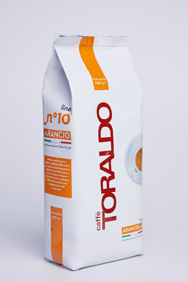 KAWA ZIARNISTA TORALDO Arancio N.10 1KG