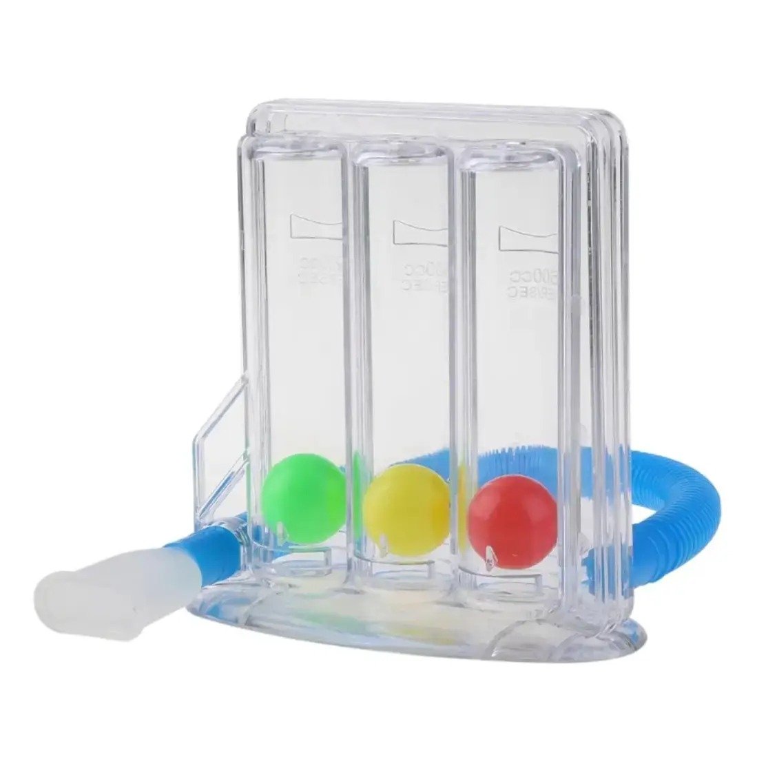 Spirometr kulkowy trenażer oddechu płuc urządzenia do ćwiczeń oddechowych