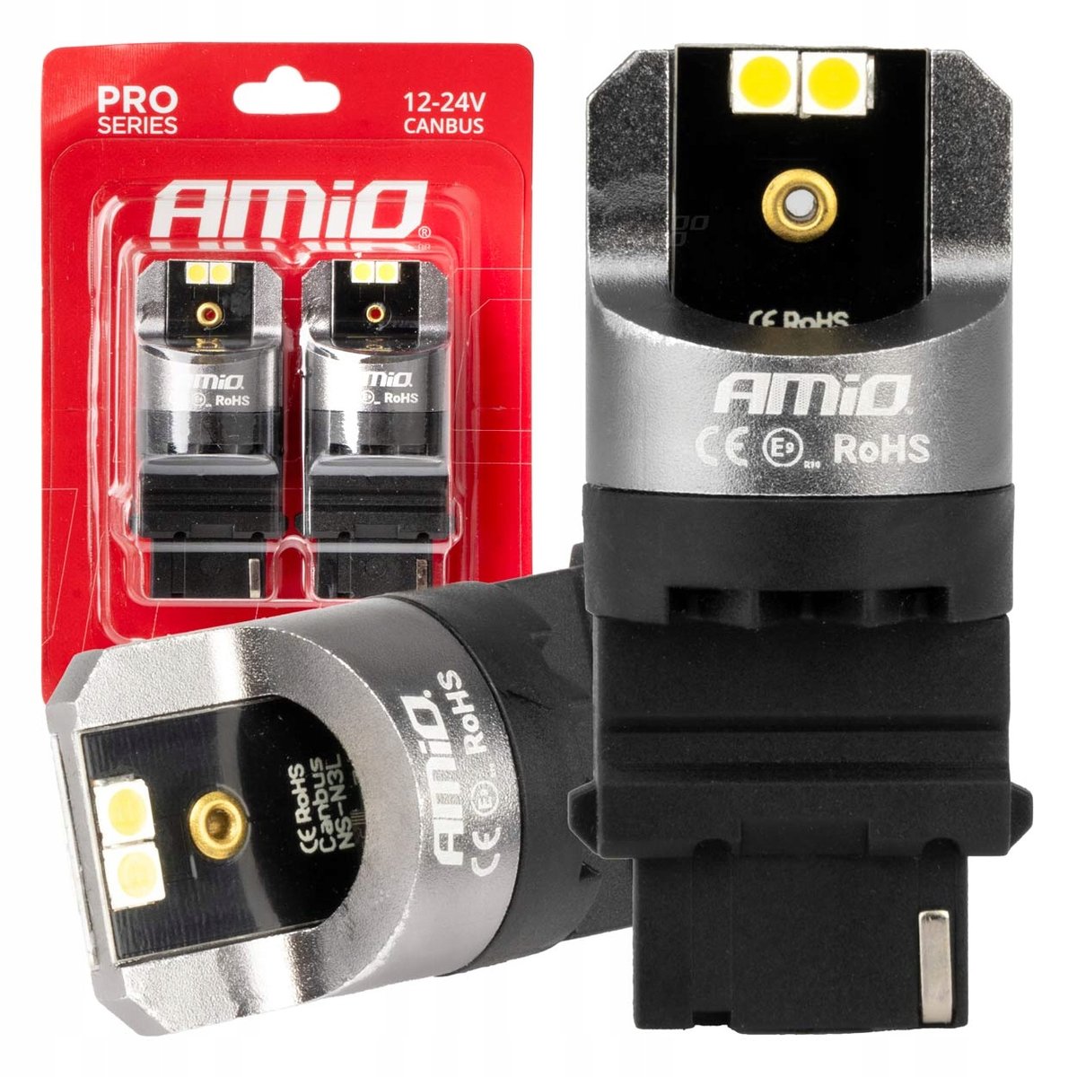PRO ŻARÓWKI LED FULL CANBUS 4SMD T25 P27W 12V 24V BIAŁE MOCNE