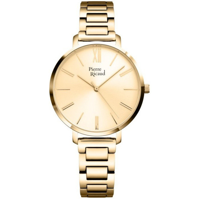 Zegarek Damski Pierre Ricaud P22115.1161Q złoty