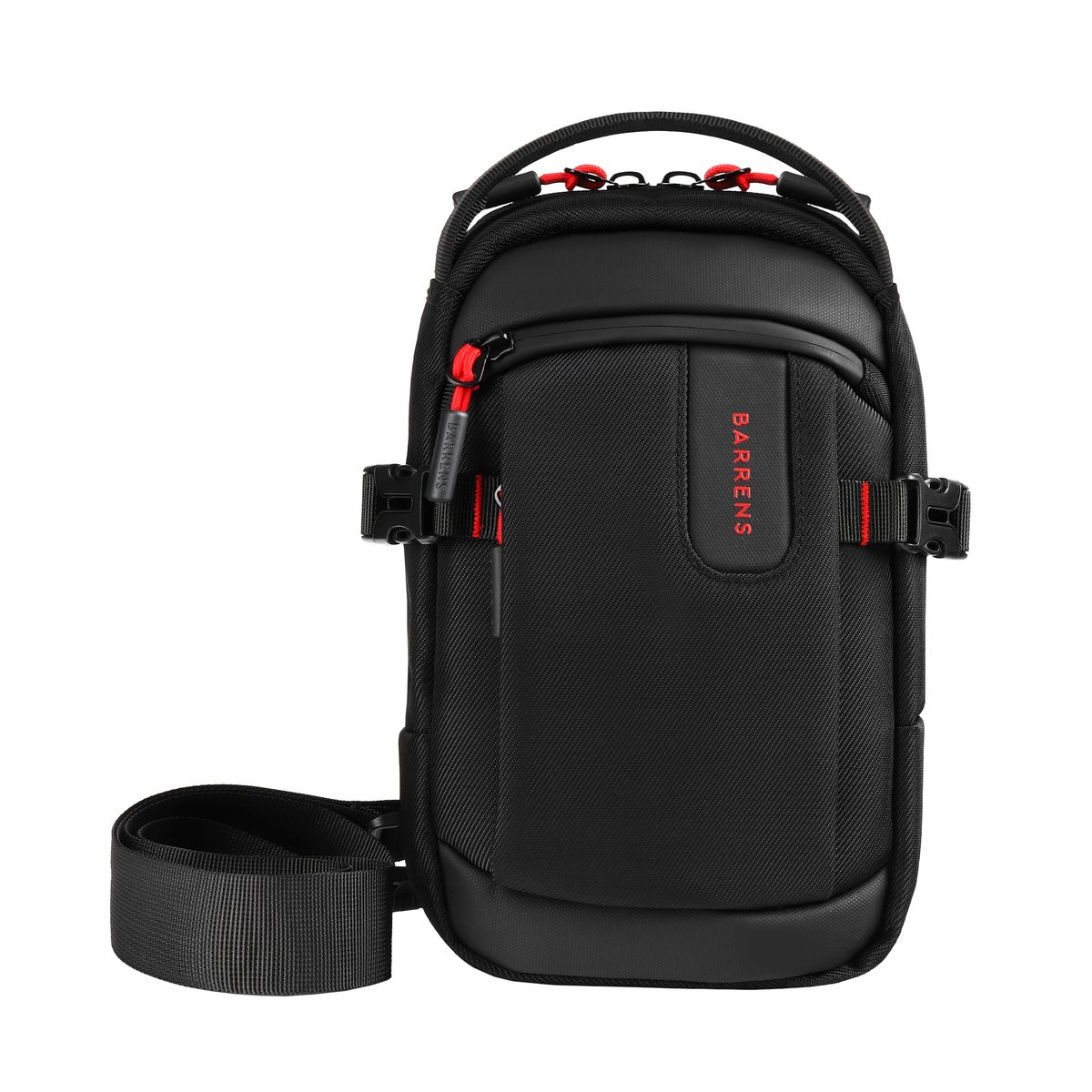 BARRENS SLING BAG Plecak NERKA Torba Crossbody SASZETKA przez ramię CZARNY