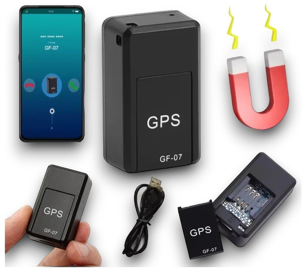 GPS TRACKER MINI LOKALIZATOR WBUDOWANY PODSŁUCH KARTA SIM MAGNES NADAJNIK