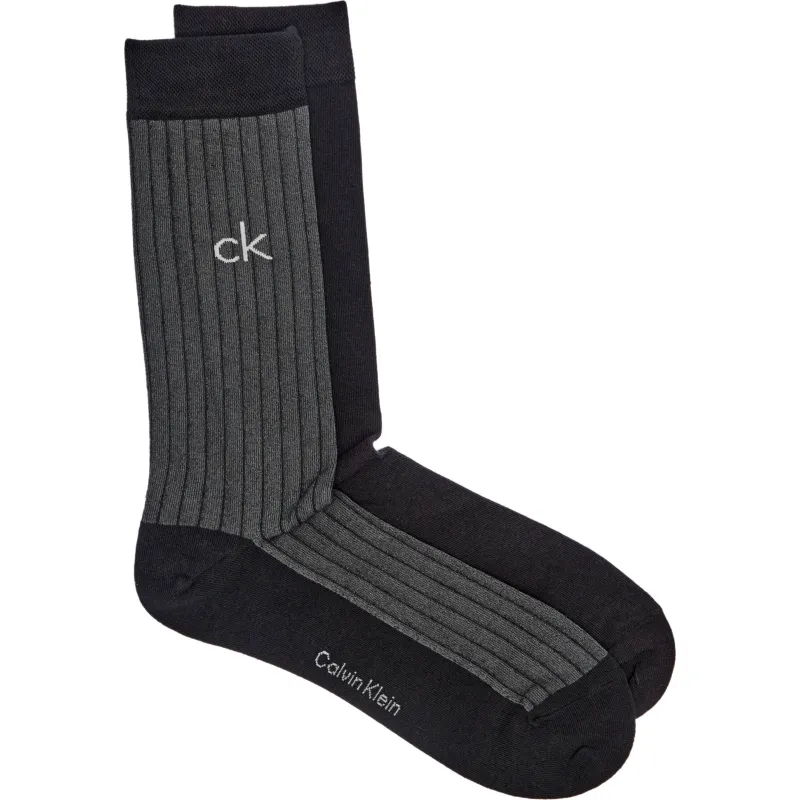 Calvin Klein Skarpety 2-pack DROPNEEDLE RIB