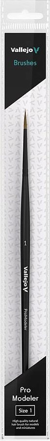 Vallejo Vallejo: B01001 - Pro Modeler - Round Brush - Natural 1
