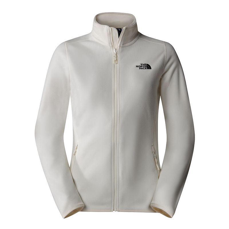 Bluza The North Face 100 Glacier Full-Zip Fleece 0A855O4HP1 - biała