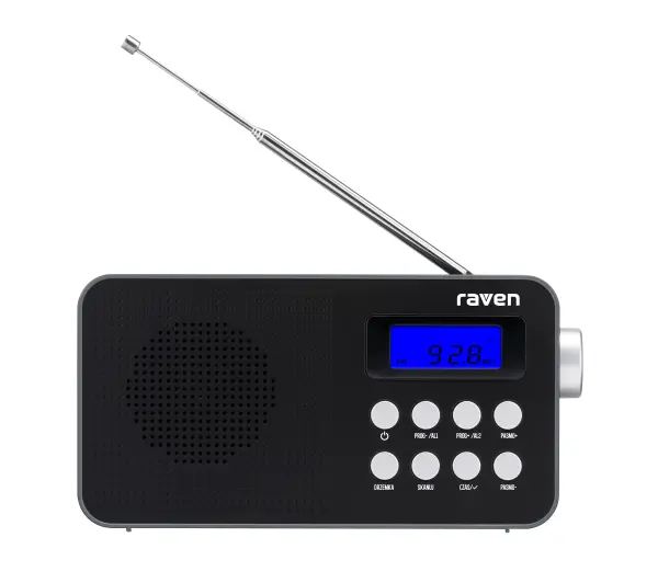 Raven ERADP002 Czarny