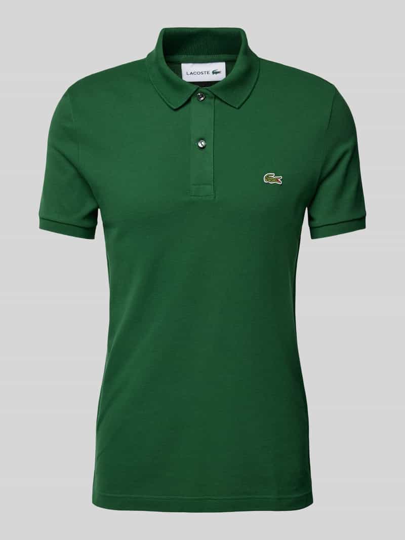 Koszulka polo o kroju slim fit z naszywką z logo model ‘PIQUE’
