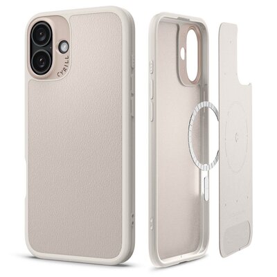 Etui SPIGEN Cyrill Kajuk MagSafe do Apple iPhone 16 Kremowy