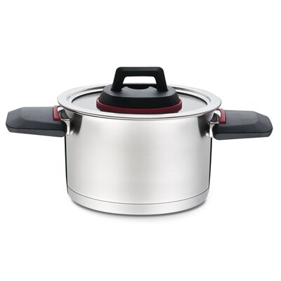 Garnek ze skład.uszami+pokrywka MR-3530-24 5,5L 