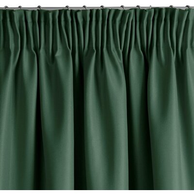 Eurofirany Zasłona Aggie na taśmie 140x270 Zielona ex-zas-aggie-c.ziel-140x270-taśma