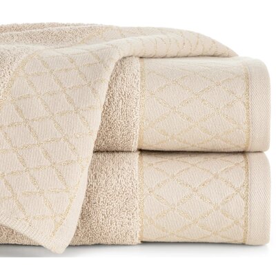 Ręcznik Layla (03) 70 x 140 cm Beżowy