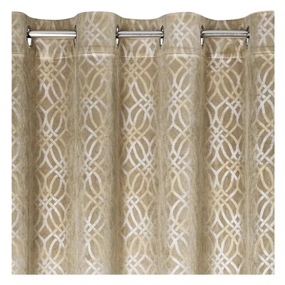 Zasłona 140 x 250 Dekoracyjna Velvet Areta Beżowy