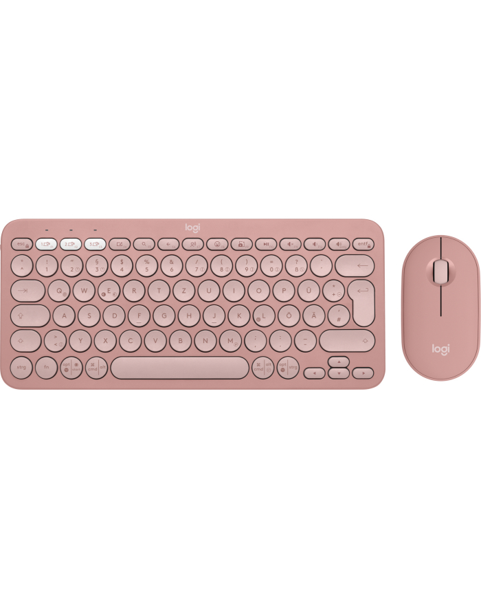 logitech PEBBLE 2 COMBO TONAL ROSE D-wersja europejska/D-wersja europejska 2.4GHZ/BT-419 UNIV. 920-012205