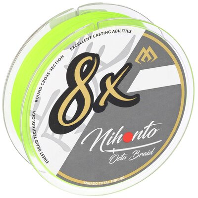 Mikado Nihonto Octa Braid Fluo 0,08 150m + gratis