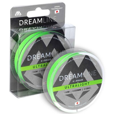 MIKADO Plecionka Dream Line Zielona 150m 0,047mm