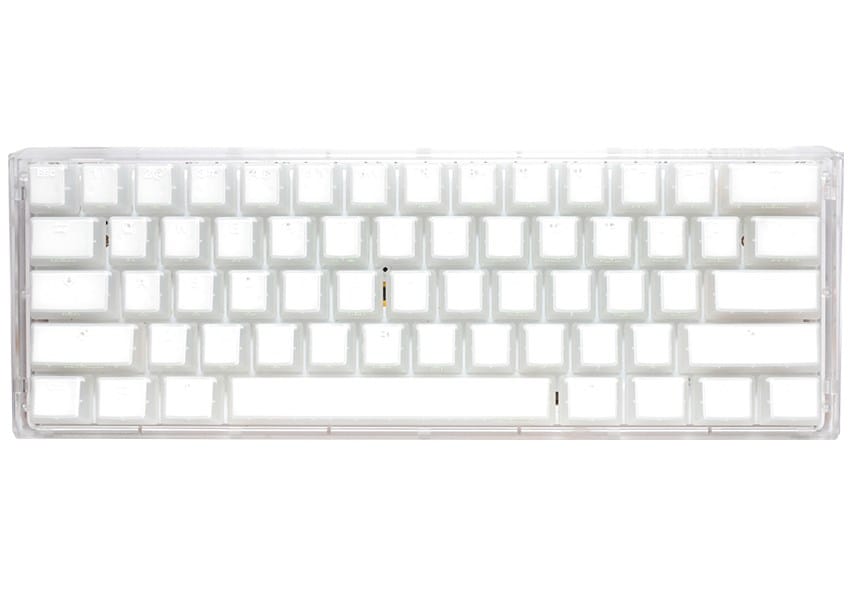 Klawiatura gamingowa Ducky One 3 Aura Biała Mini Klawiatura Gamingowa, RGB LED - MX-Red (US)