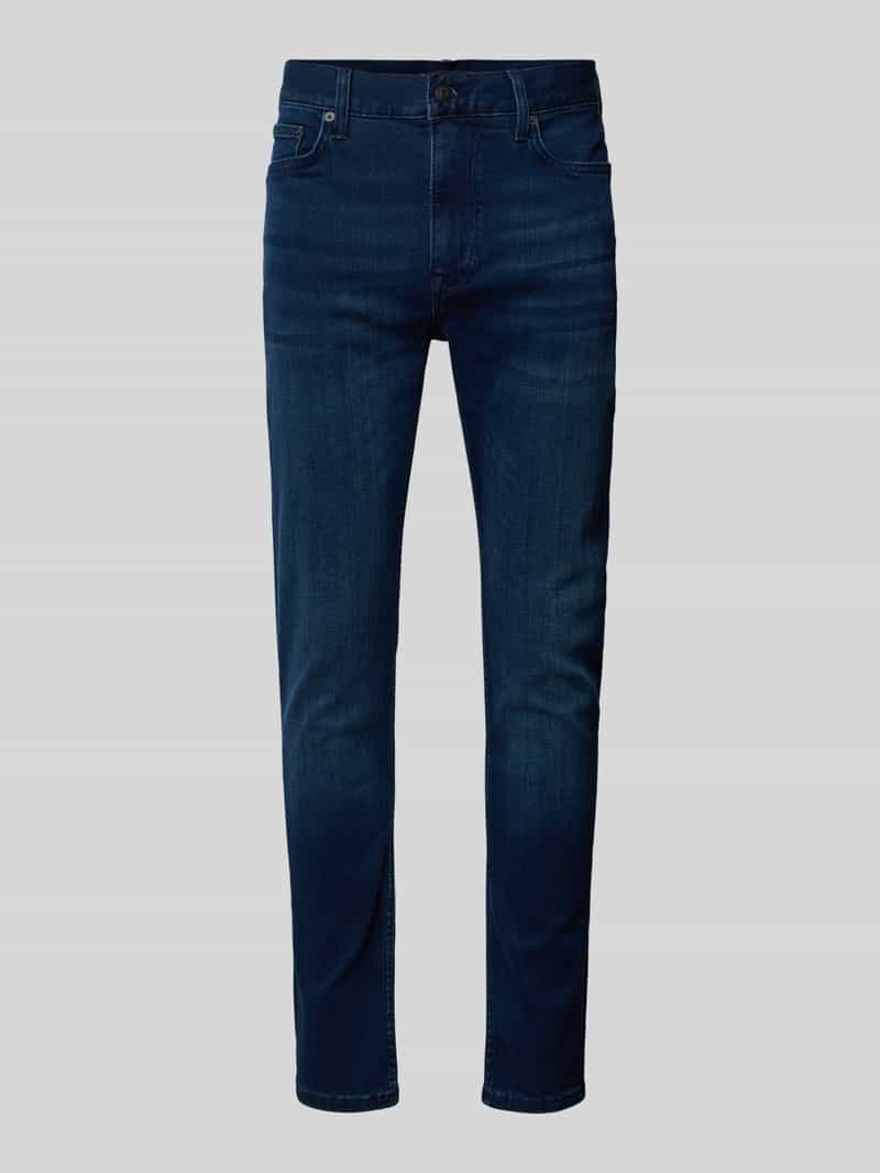 Jeansy o kroju slim fit z dodatkiem streczu model ‘CORE BLEECKER’