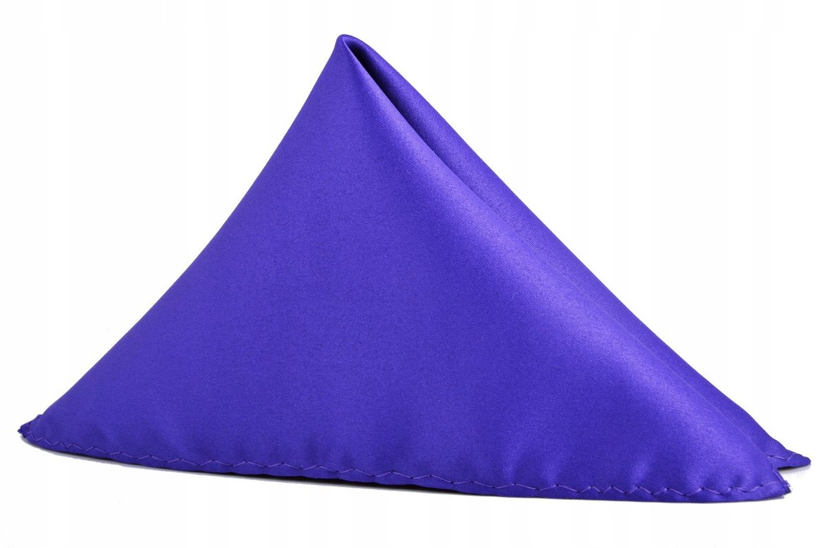 Wypustka Poszetka Fioletowa Elegancka Chusteczka
