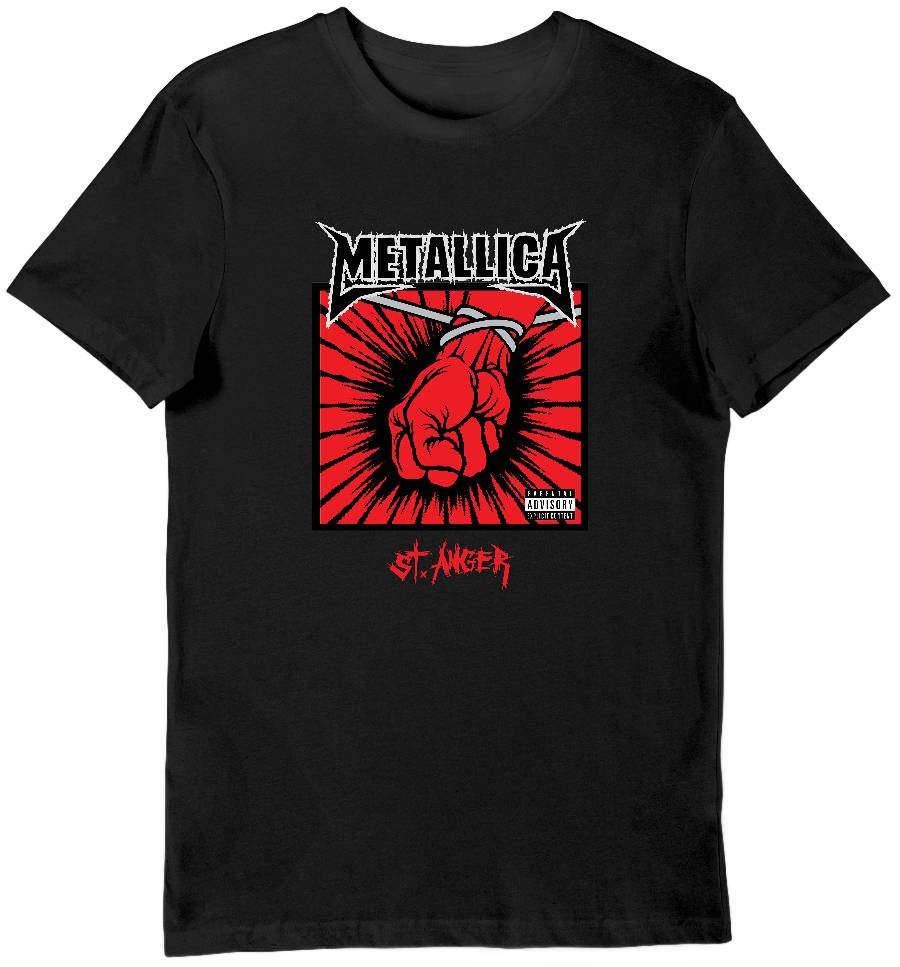 Koszulka męska Metalica St. Anger czarna L