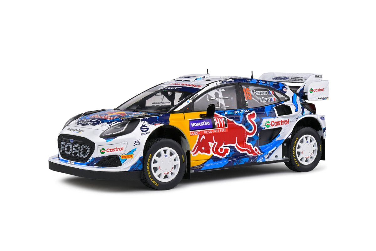 Ford Puma WRC Rally Sweden #16 Fourmaux/Coria Rally - 2024 Solido 1:18