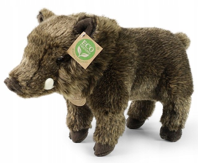 Pluszak maskotka Dzik Eco Friendly Prezent na święta 30cm