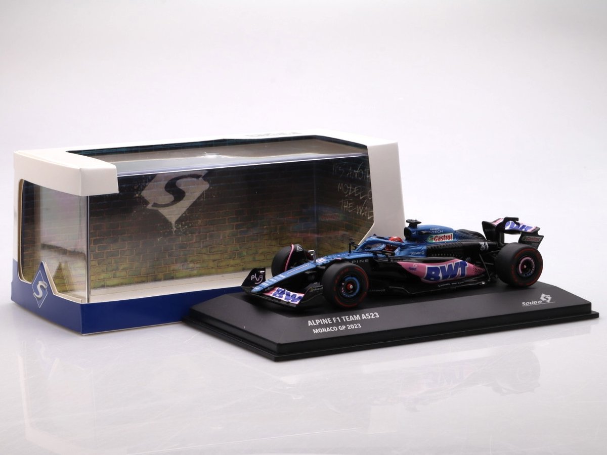 Alpine A523 #31 Ocon Monaco GP - 2023 Solido 1:43