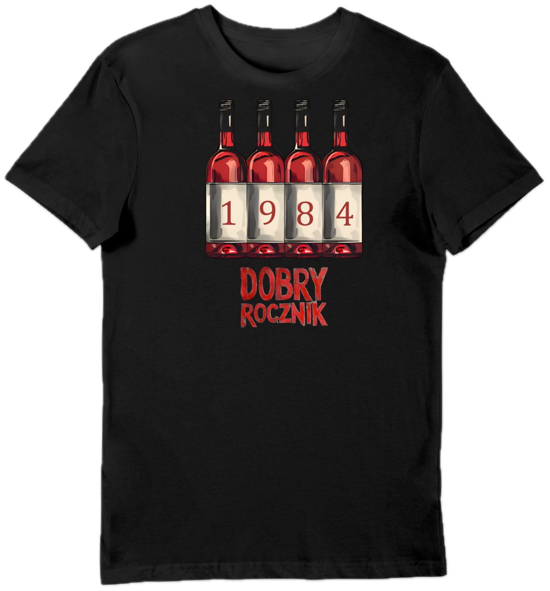 Koszulka męska 1984 dobry rocznik 40 urodziny prezent S