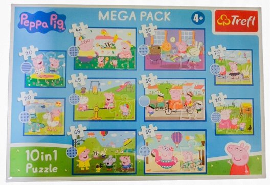 Puzzle Trefl 10w1 329 elementów PUZZLE 93167