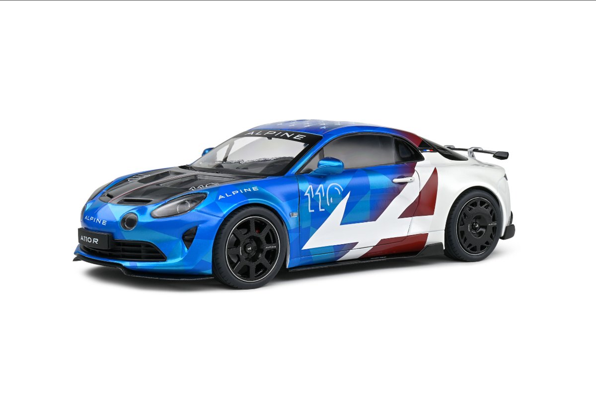 Alpine A110 Radical - 2023, blue Solido 1:18