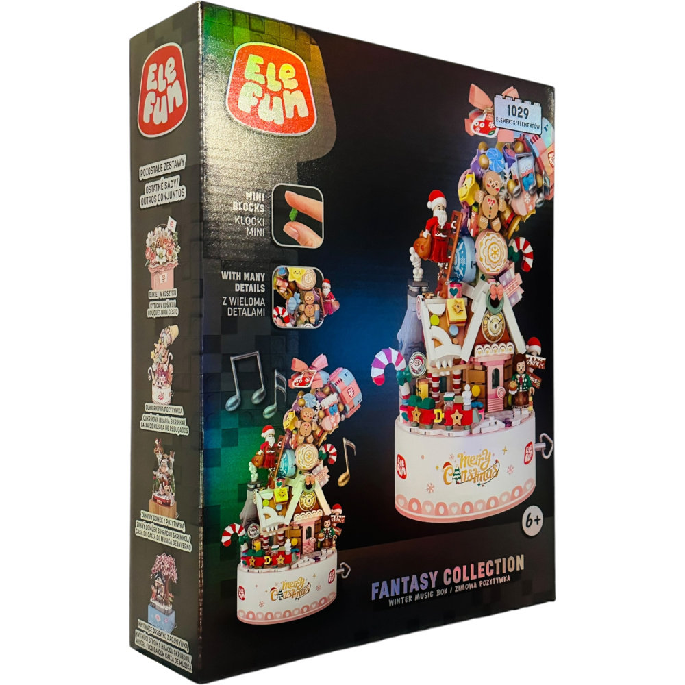 ELEFUN FANTASY COLLECTION WINTER MUSIC BOX ZIMOWA POZYTYWKA 1957