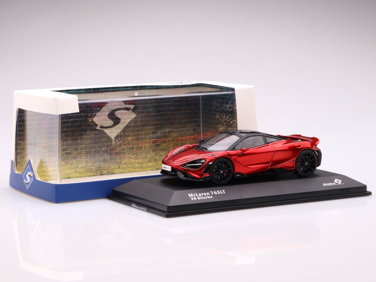 McLaren 765 LT - 2020, red Solido 1:43