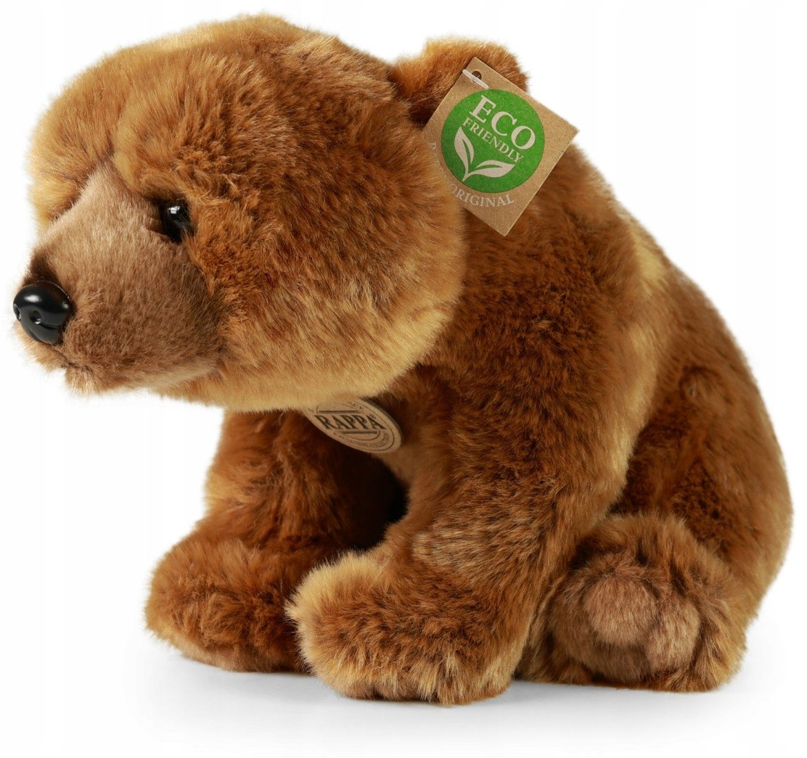 Pluszak maskotka Miś Niedzwiedź Eco Friendly Grizzly Prezent na święta 30cm