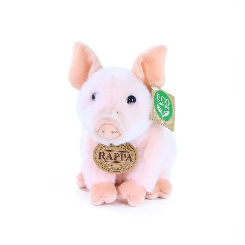 Pluszak maskotka Świnka Prosiaczek Eco Friendly Prezent na święta 18cm