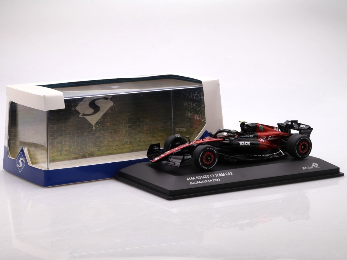 Alfa Romeo C43 No 24 Guanyu GP - 2023 Solido 1:43
