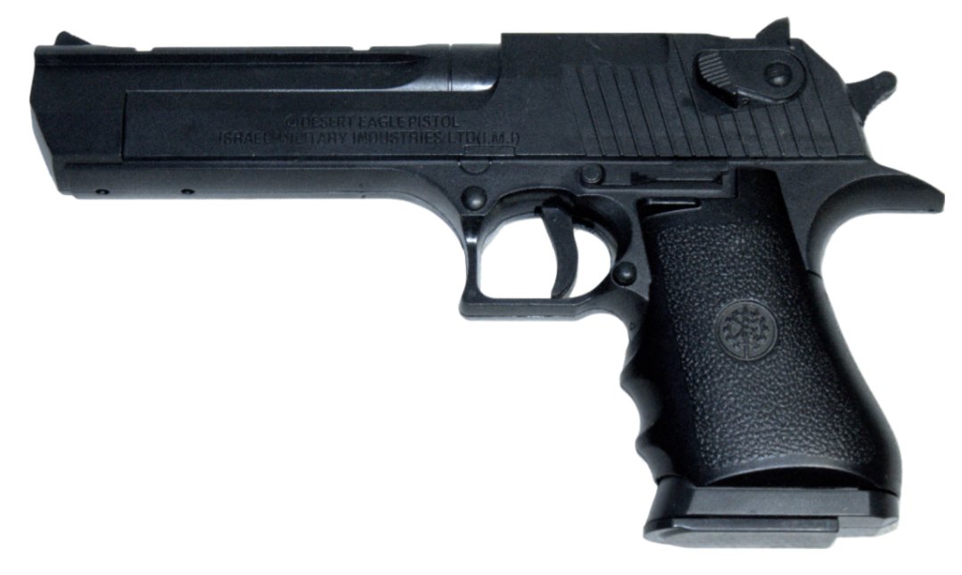 PISTOLET NA KULKI DESERT EAGLE PISTOLETY CZARNY