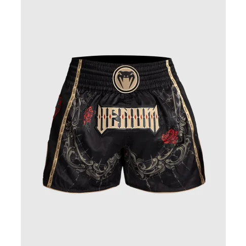 Venum Spodenki Muay Thai Santa Muerte 5.0 Black/Gold