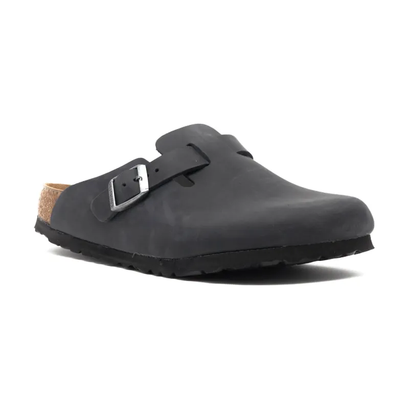 Birkenstock Skórzane klapki Boston