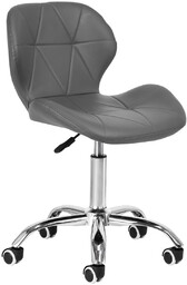 Taboret kosmetyczny qs-06 szary