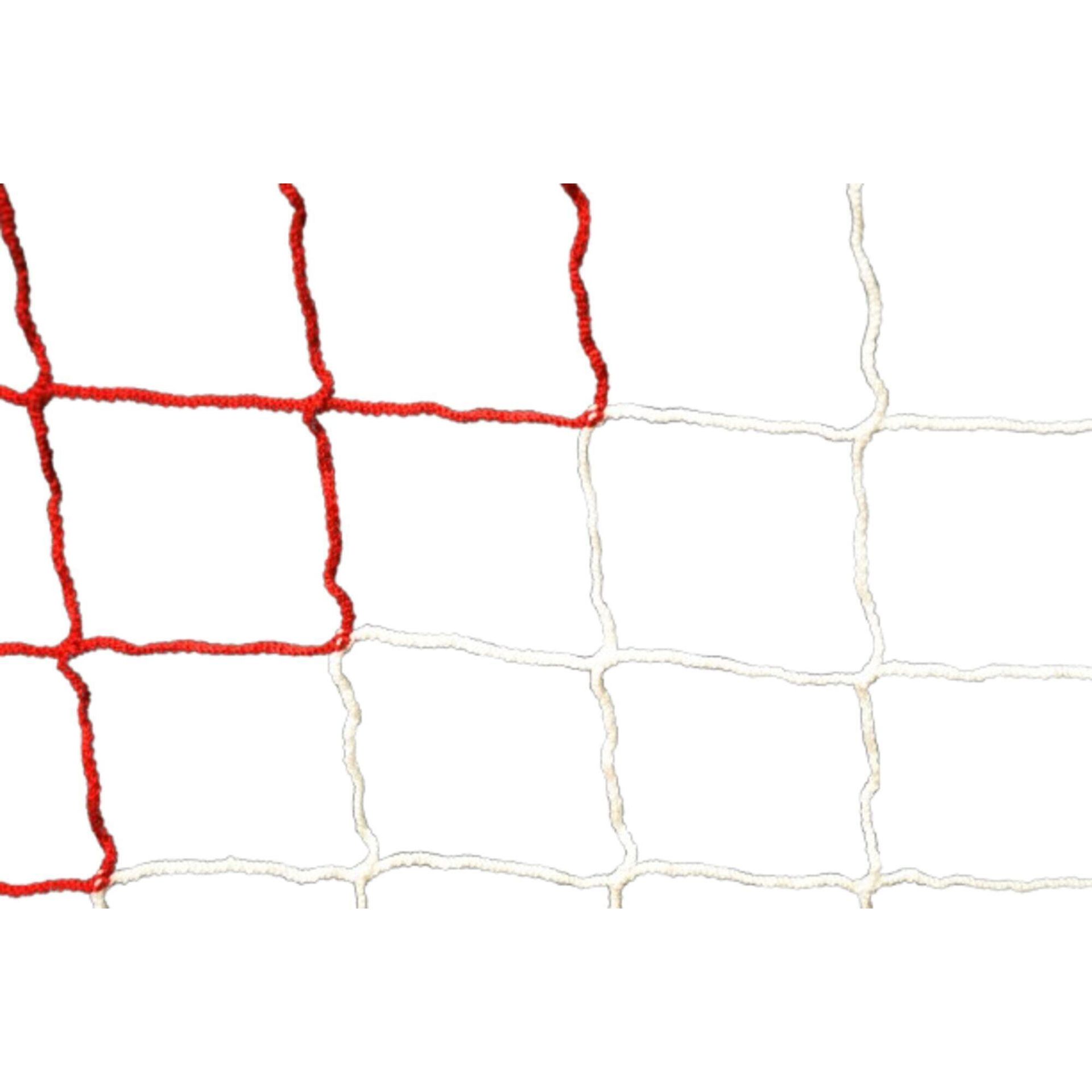 Siatka 3 mm - czerwono-biała - do bramki 7,32 x 2,44 x 2 x 2 m